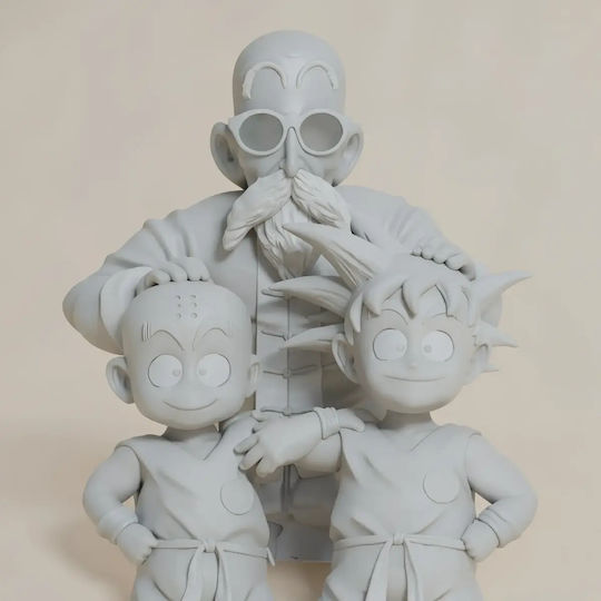 Sammlbare Figur Krilin Goku Kame Schule Bemalt Diy Geschenk Farben 15,2 Cm 1:12