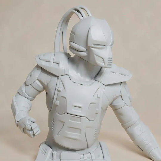 Небоядисана 3D Фигура Cyrax Mortal Kombat Боядисване DIY Подарък Цветове 20 см 1:8
