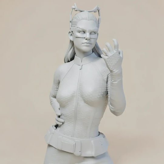 Unbemalte 3d Figur Anne Hathaway Katzenfrau 3d Bemalung Diy Geschenk Farben 15,2 Cm 1:12