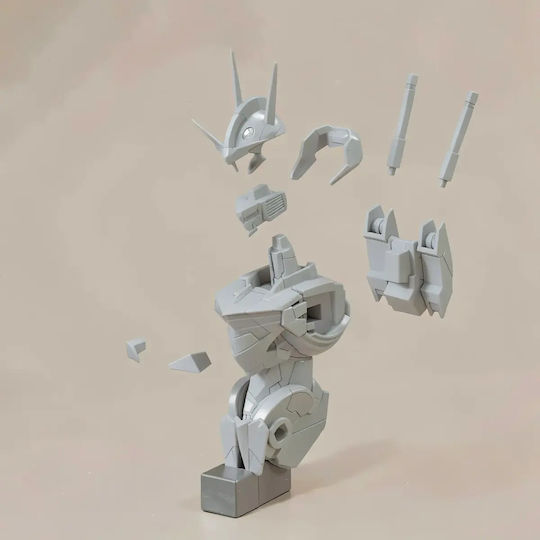 Unpainted 3D Figure Gundam Aerial 3D Printing Model Painting DIY Gift Colors 20 Cm 1:8