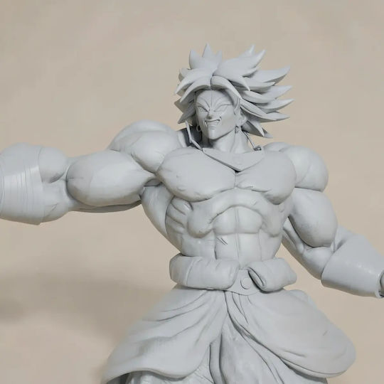 Небоядисана 3D Фигура Broly Killing Goku 3D Печат Модели Боядисване DIY Подарък Цветове 30 См 1:6