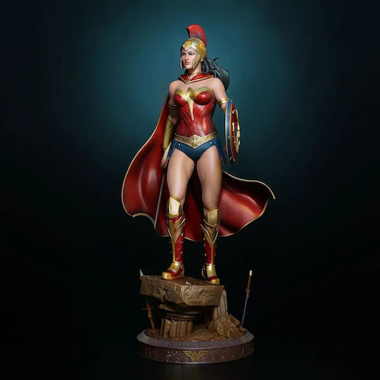 Unpainted 3D Sammelbare Figur Warrior Wonder Woman Aus DC Bemalen Diy Geschenk Farben 20 Cm 1:8