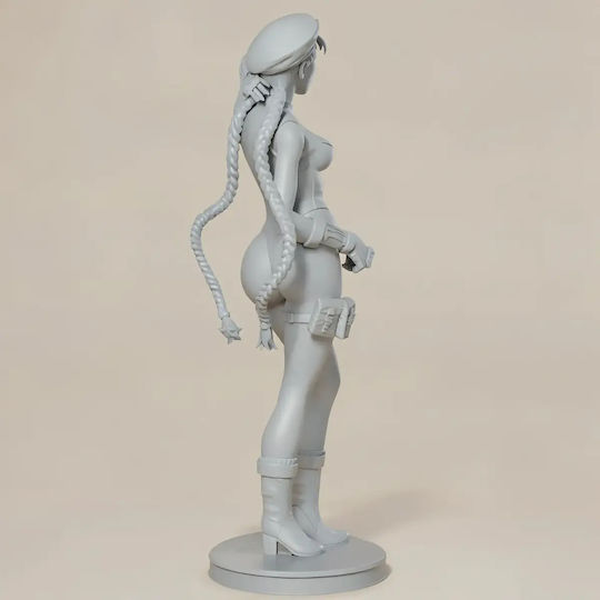 Άβαφη 3d Sammelbare Figur Cammy Stand V4 Basis Diy Geschenk Farben 15,2 Cm 1:12