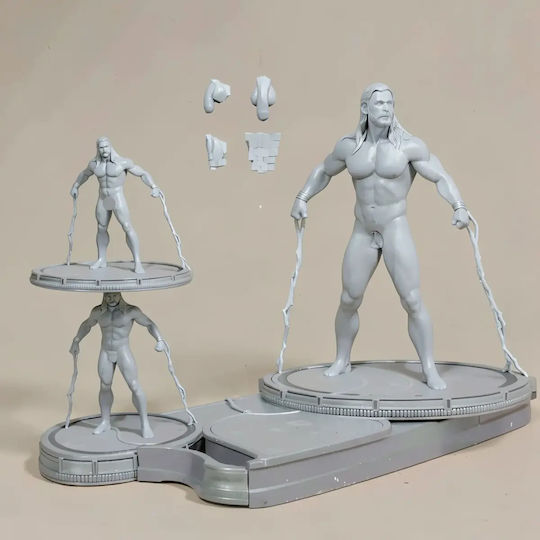 Unpainted 3D Figure Thor Naked NSFW Painting DIY Gift Colors 30 Cm 1:6