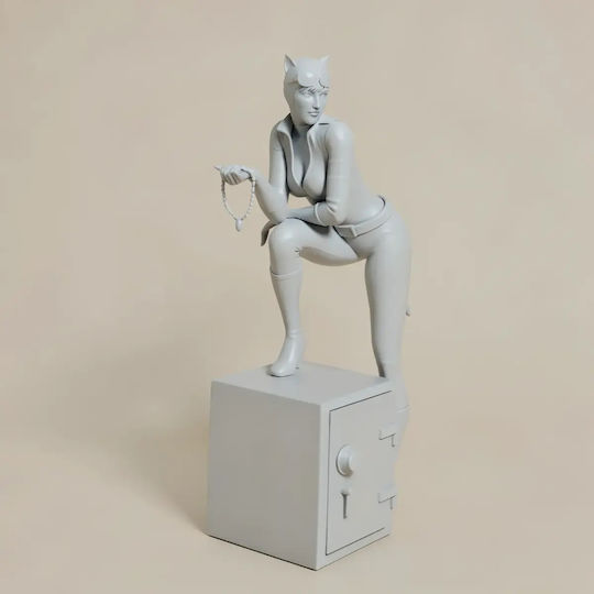 Unpainted 3d Figur Catwoman V3 Aus Dc Bemalbar Diy Geschenk Farben 30 Cm 1:6