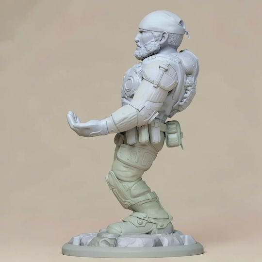 Άβαφη 3d Sammelbare Figur Marcu Fenix Joystick Basis 3d Βάψιμο Diy Δώρο Χρώματα 20 Cm 1:8