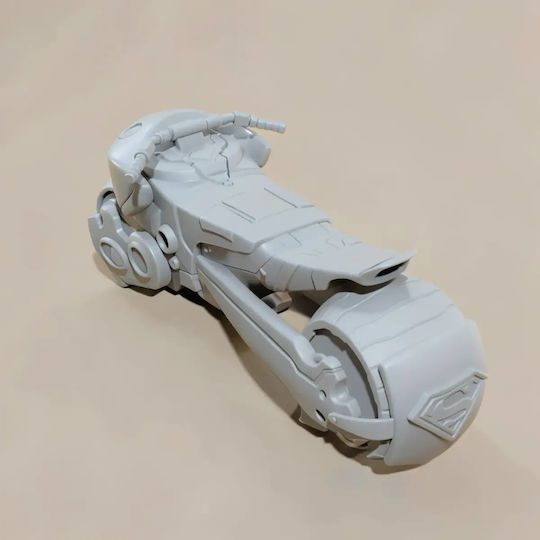 Небоядисана 3D Фигура Superman На Мотор Боядисване DIY Подарък Цветове 15,2 См 1:12