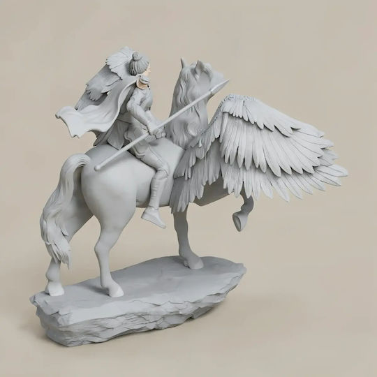 Unpainted 3D Figure Valkyrie From Thor Movie Painting Diy Gift Colors 15.2 Cm 1:12