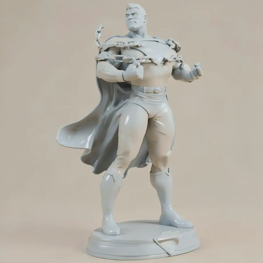 Небоядисана 3D Фигура Superman Breaking Chains 3D Печатана Фигурка Боядисване DIY Подарък Цветове 15,2 См 1:12