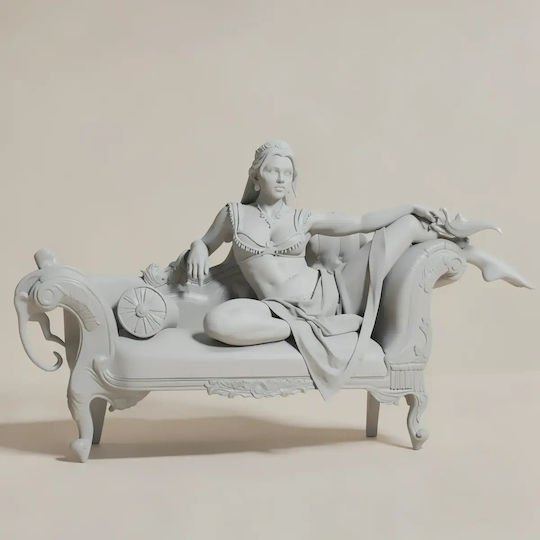 Άβαφη 3d Фигура Jasmine Naomi Scott От Disney Боядисване Diy Подарък Цветове 20 См 1:8