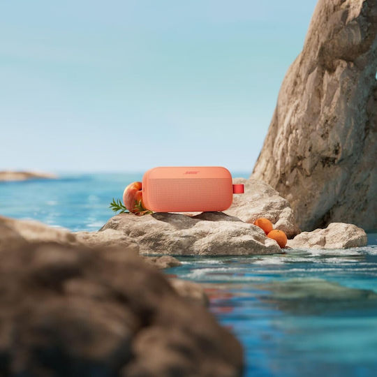 Bose SoundLink Flex (2η Generation) Wasserfestes Bluetooth Lautsprecher 7,5W mit Betriebszeiten bis zu 12 Stunden Pfirsich Orange
