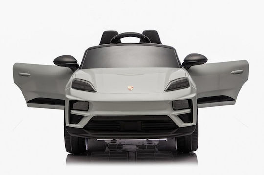 Porsche Macan Turbo 4x4 Doppelsitzer mit Fernbedienung Lizensiert 12 Volt Graue Für 1+ Jahre