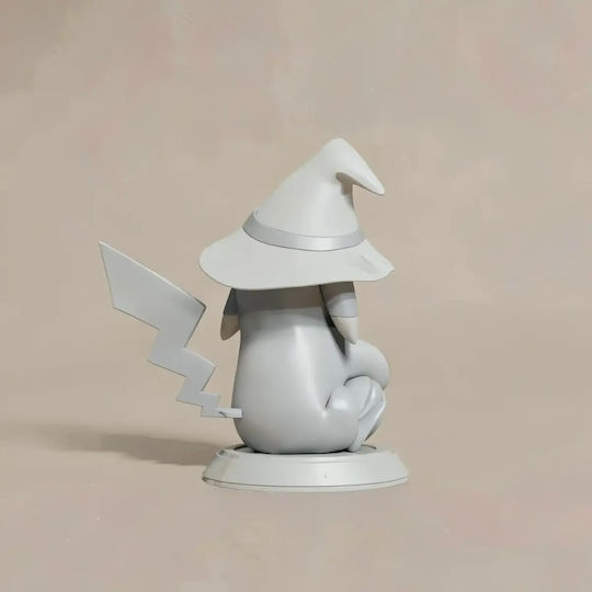 Άβαφη 3D Фигура Pikachu Halloween Files Боядисване DIY Подарък Цветове 30 см 1:6