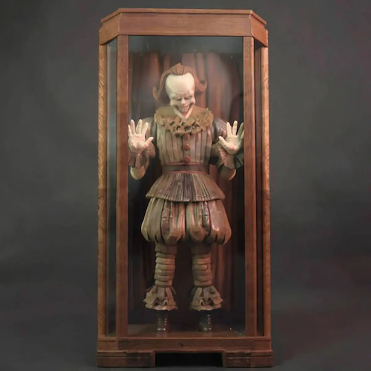 Unpainted 3D Figure Pennywise It House Mirrors Painting DIY Gift Colors 20 Cm 1:8