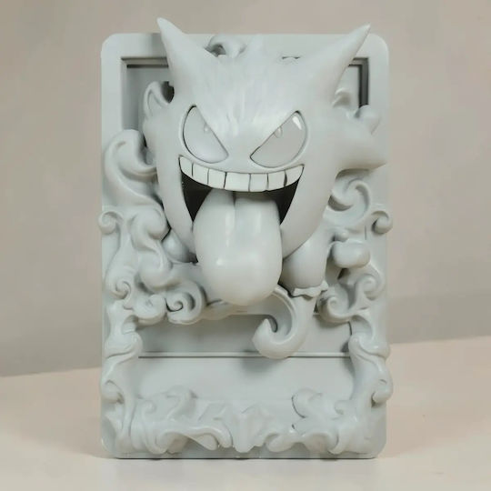 Небоядисана 3D Фигура Pokemon 3D Карта Колекция Gengar Боядисване Направи Си Сам Подарък Цветове 20 См 1:8
