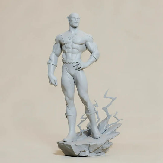 Unpainted 3d Figur Flash Barry Allen 3d Bemalung Diy Geschenk Farben 15,2 Cm 1:12