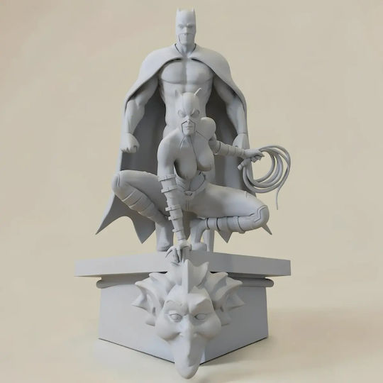 Unbemalte 3d Figur Catwoman Batman Bemalung Diy Geschenk Farben 30 Cm 1:6