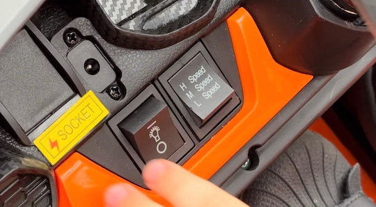 Lamborghini Revuelto 4x4 Doppelsitzer mit Fernbedienung Lizensiert 24 Volt Gelb für 2+ Jahre