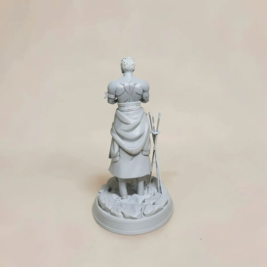 Άβαφη 3d Sammelbare Figur Roronoa Zoro Joystick Basis Diy Geschenk Farben 20 Cm 1:8
