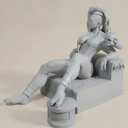 Небоядисана 3D Фигура Sheeva Mortal Kombat Relax 3D Боядисване DIY Подарък Цветове 30 см 1:6