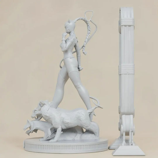 Unpainted 3d Figur Catwoman Vampire Hunter Bemalung Diy Geschenk Farben 30 Cm 1:6