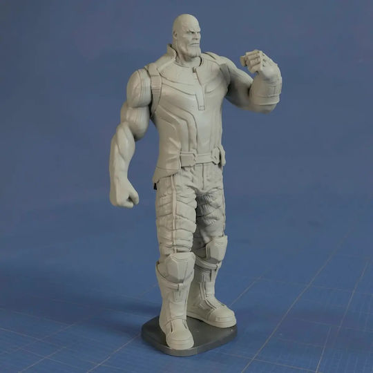 Άβαφη 3d Φιγούρα Thanos Basic Standing Digital Sculpture Models Βάψιμο Diy Δώρο Χρώματα 15,2 Cm 1:12