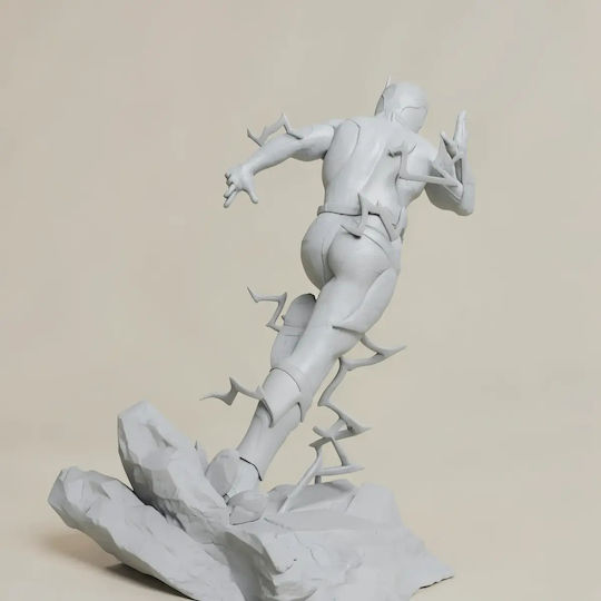 iLovePrints Sammelbare Figuren Flash Ezra Miller Laufende 3d Druck Figur Βάψιμο Diy Δώρο Χρώματα 15,2 Cm 1:12