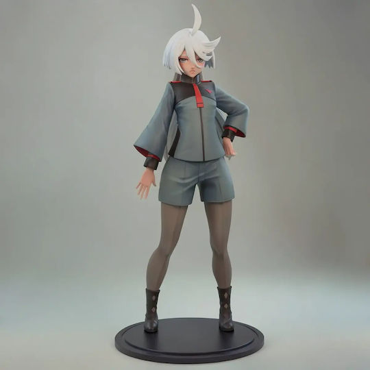 Unpainted 3D Figure Miorine Rembran From Gundam Painting Diy Gift Colors 20 Cm 1:8