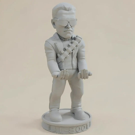 Άβαφη 3d Sammelbare Figur Terminator Arnord Joystick Holder 3d Basis Diy Geschenk Farben 30 Cm 1:6