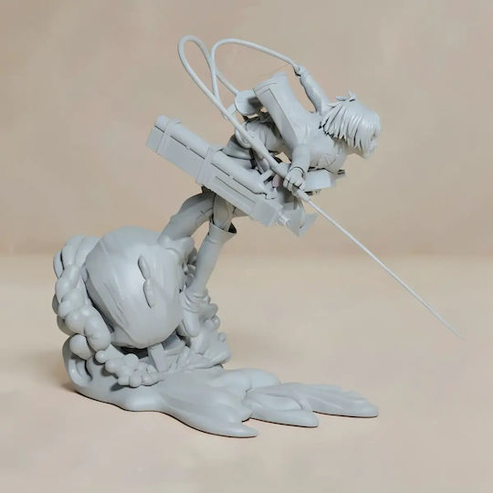 Unbemalte 3d Figur Armin Angriff auf Titan Action 3d Druckmodelle Bemalen Diy Geschenk Farben 30 Cm 1:6