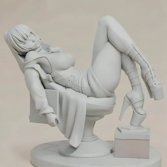 Небоядисана 3D Фигура Tae Takemi Persona 5 Легнала Рисуване DIY Подарък Цветове 30 см 1:6