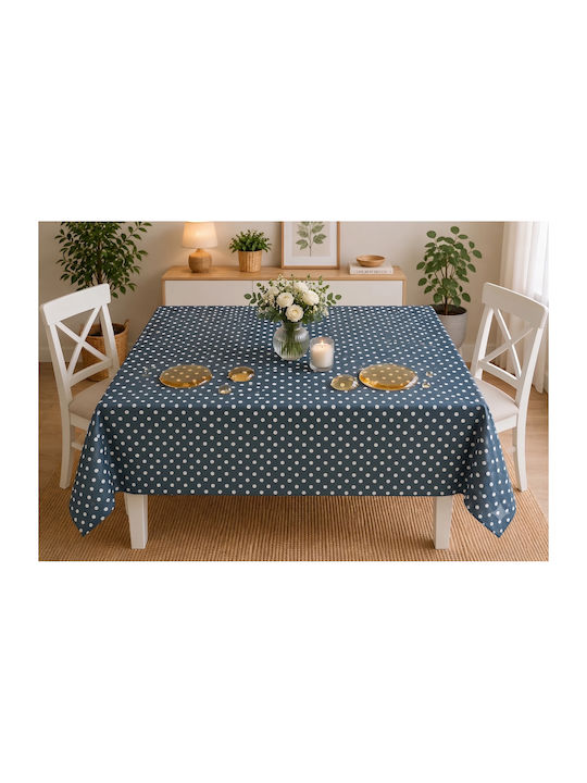 NufJoy Fleckabweisendes Tischtuch Set Meadow 140x180cm