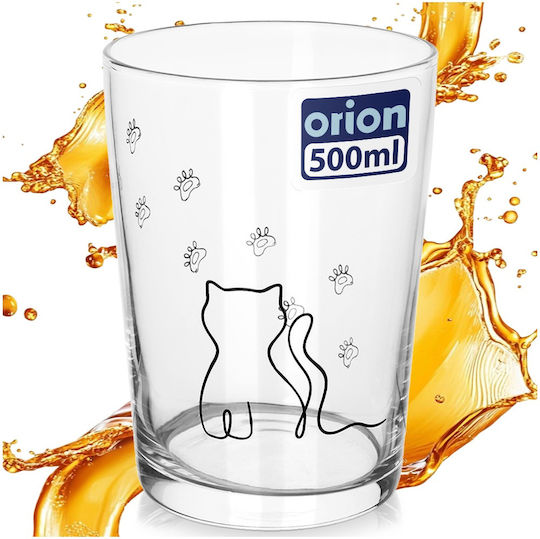 Orion Pahar Pentru Apă Din Sticlă 500ml