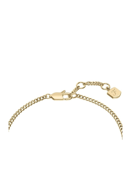 Fossil Brățară Pentru Femei Din Oțel Plăcat Cu Aur 19cm