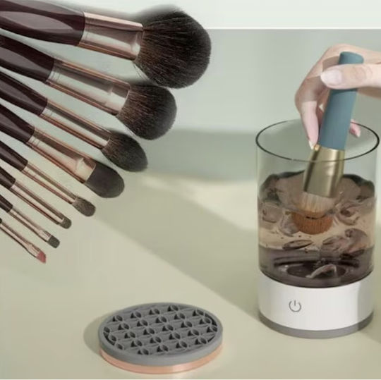 Make-up Zubehör Make-up Pinsel Reinigungsbehälter Weiß