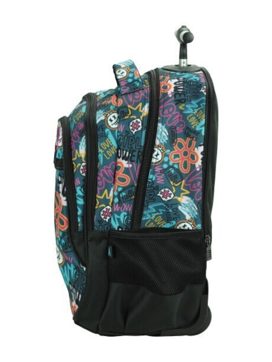 Back Me Up More Love Schulranzen Trolley Grundschule Mehrfarbige