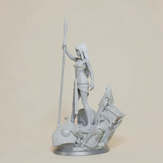 Unpainted 3D Figure Kida 274mm Atlantis Painting Diy Gift Colors 15.2 Cm 1:12