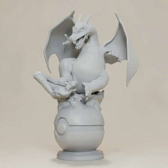 Άβαφη 3d Φιγούρα Basic Pokemon Collection Charizard Clone Βάψιμο Diy Δώρο Χρώματα 15,2 Cm 1:12