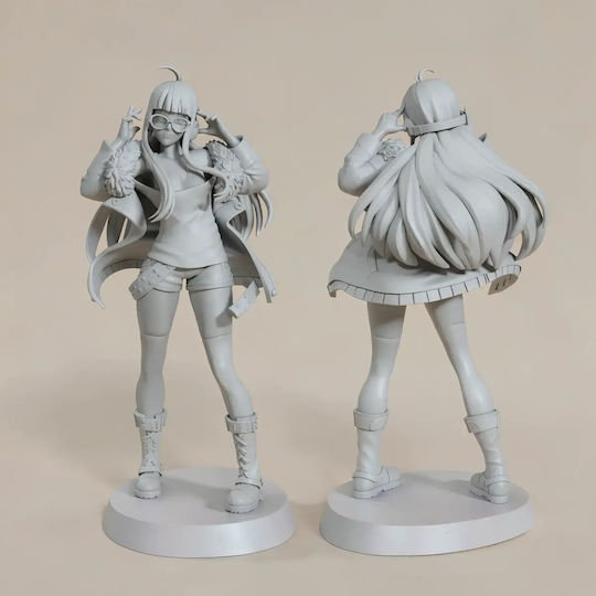 Небоядисана 3D Фигура Futaba Sakura Persona 5 3D Боядисване DIY Подарък Цветове 20 см 1:8