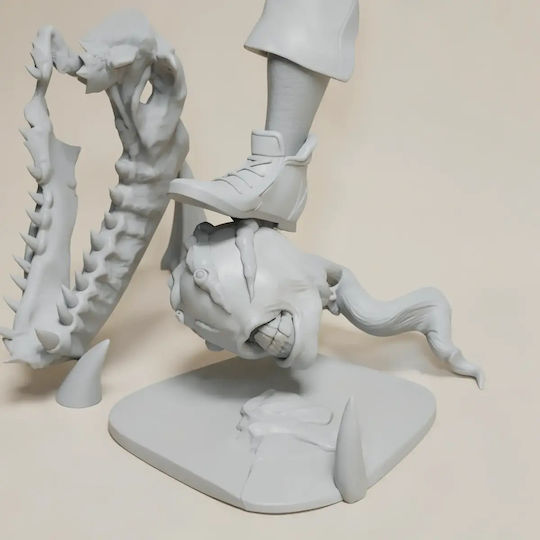 Άβαφη 3D Колекционерска Фигура Ryomen Sukuna На Трон 3D Печат Модел Jujutsu Kaisen Боядисване DIY Подарък Цветове 20 См 1:8