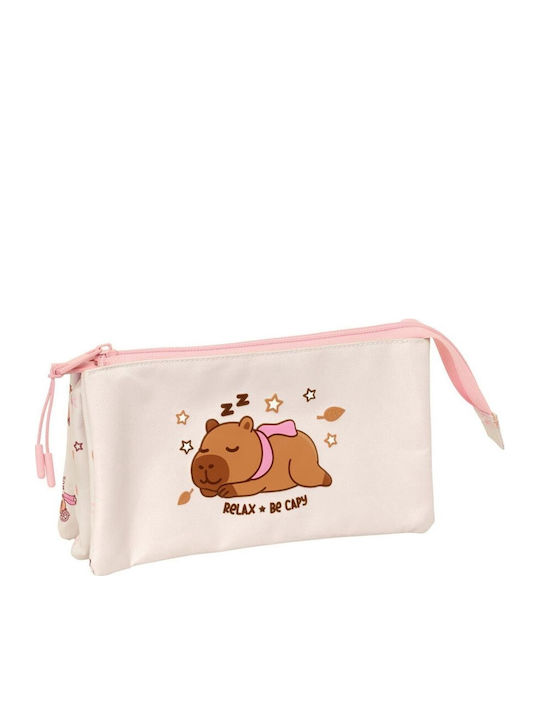 Σχολικό Σετ Τσάντα Πλάτης Oh My Pop! Capybara + Κασετίνα Τριπλή