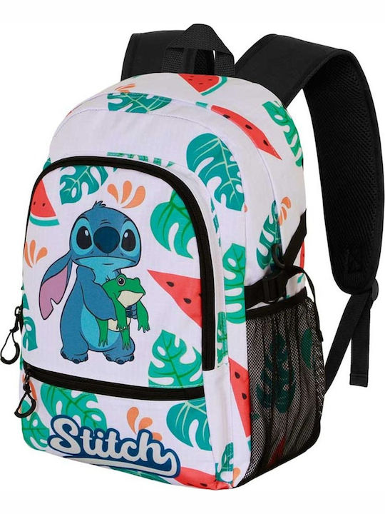 Σχολικό Σετ Τσάντα Πλάτης Disney Lilo and Stitch Frog Multicolour + Κασετίνα Τριπλή
