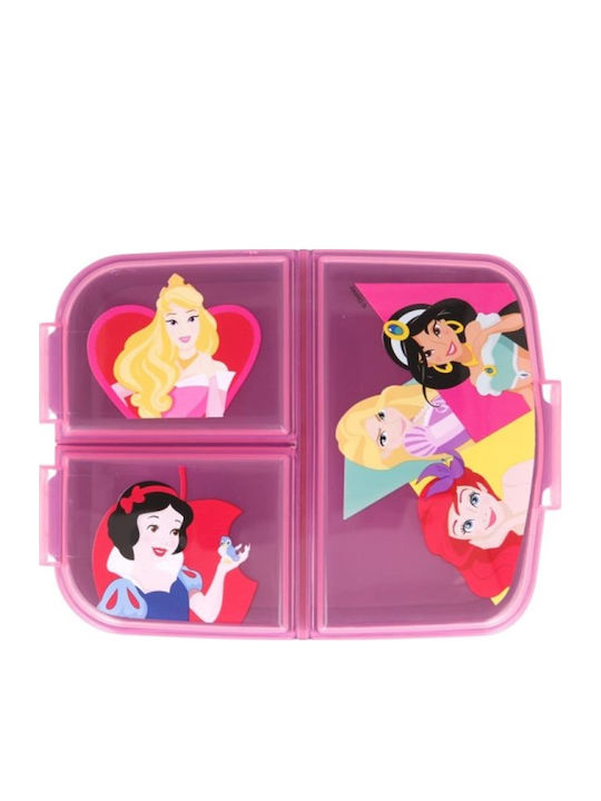 School Set Kindergarten Bag Disney Princess 3D Trolley + Lunchbox