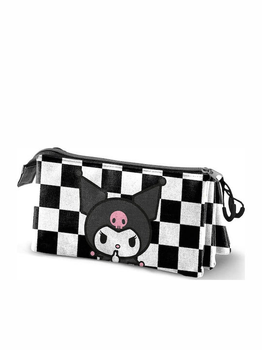 Set Școlar Ghiozdan De Spate Kuromi Hello Kitty + Penar Triplu