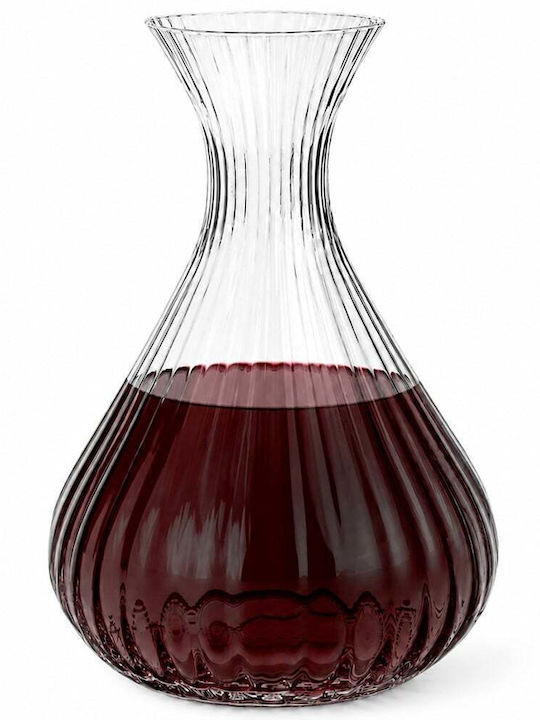 Стъклена Карафа за Сервиране на Вино 15см Червена 2000ml