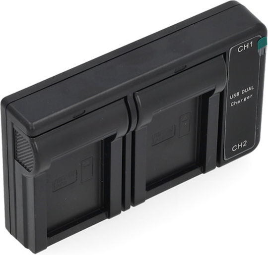 Зарядно Устройство За Батерии Ws Xtreme Power Canon Lp-e12 Lc-e12 2 Позиции Usb-c 8.4v 0.7a
