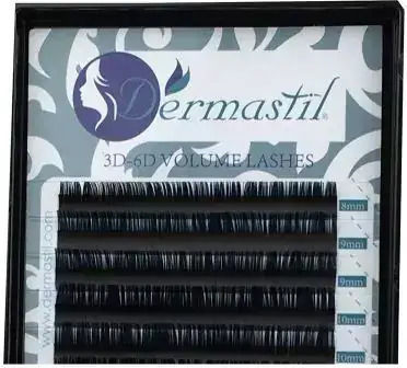 Dermastil Изкуствени мигли Комплект 229555514 11-26-102 16 Бройки От 8 До 15 Мм
