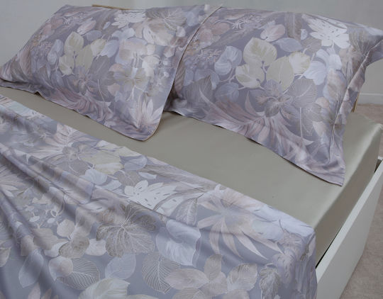 Silk Fashion Σετ Σεντόνι με 2 Μαξιλαροθήκες Υπέρδιπλο με Λάστιχο 160x200+40εκ. Lume (3τμχ)
