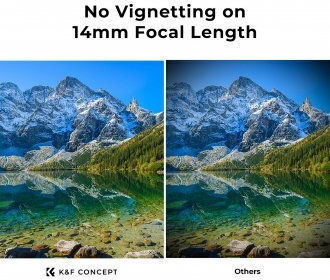 K&F Concept CPL Filter 55mm Diameter with HMC Coating (Multi-Coated) for Camera Lenses