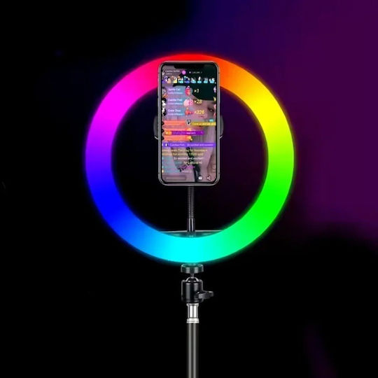Ring Light Mj30 30cm RGB Поставка за телефон Триножник